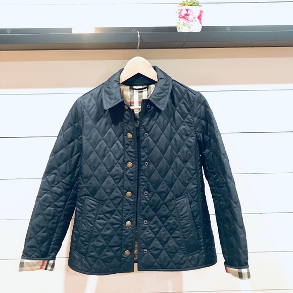 Burberry Jackets & Blazers - Burberry Brit Navy Quilted Jacket